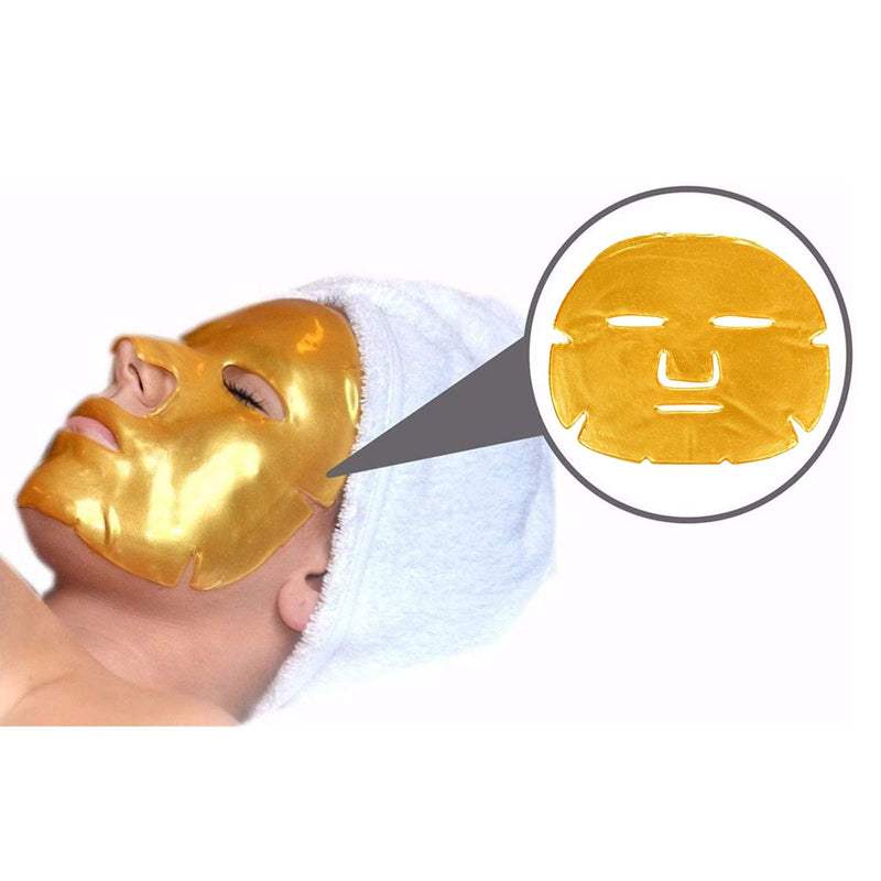 Revitale 24K Gold Face Mask - Enriched with Collagen (3 Pack) 1 Count (Pack of 3) - BeesActive Australia