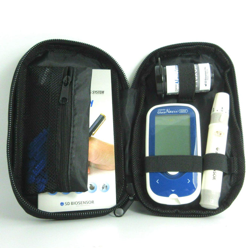 GlucoNavii Blood Sugar Meter (mmol/L) Glucose Monitor Starter Kit + 50 Test Strips + 50 28g Lancets - BeesActive Australia