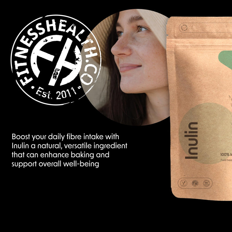 Fitness Health Inulin Powder 500G | Intestinal Support for Healthy Gut and Colon | Great Source of Soluble Dietary Fibre | Prebiotic Supplement | Chicory Root Powder 100 g (Pack of 1) - BeesActive Australia