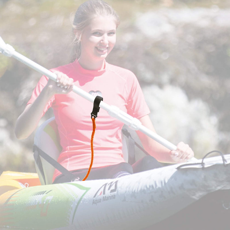 YYST Orange Paddle Leash Paddle Holder Tool Lanyard - No Paddle Orange X 1 Pack - BeesActive Australia