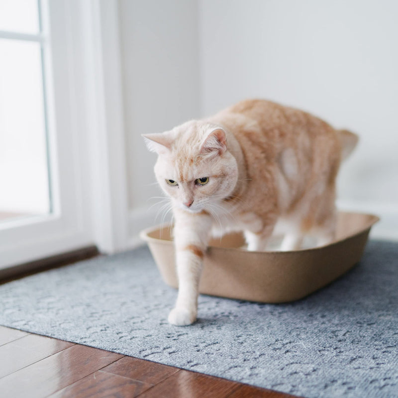 Americat Company Cat Litter Mat - Machine Washable, Waterproof & Made in USA - Traps Litter from Litter Boxes and Cats' Paws - 29 x 32 Inches - BeesActive Australia