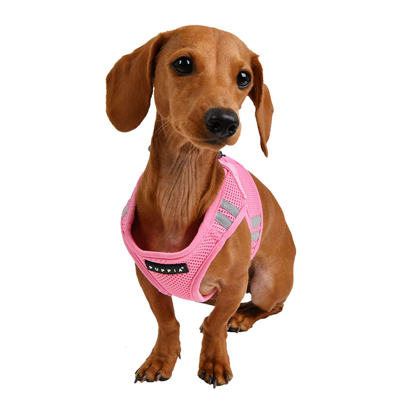 PUPPIA International Harness Medium pink - BeesActive Australia