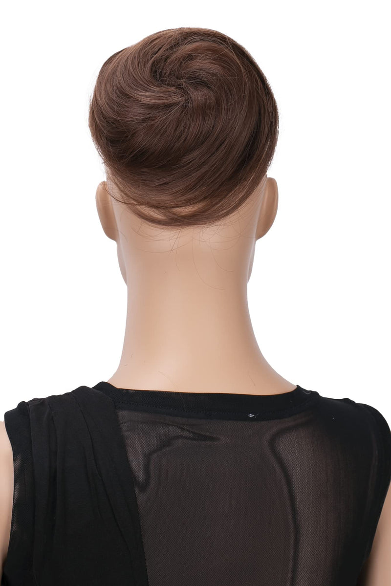 PRETTYSHOP Bun Hairpiece Ponytail Hepburn-Bun Scrunchie Updo Light Brown DC1 light brown #BTF DC1 - BeesActive Australia