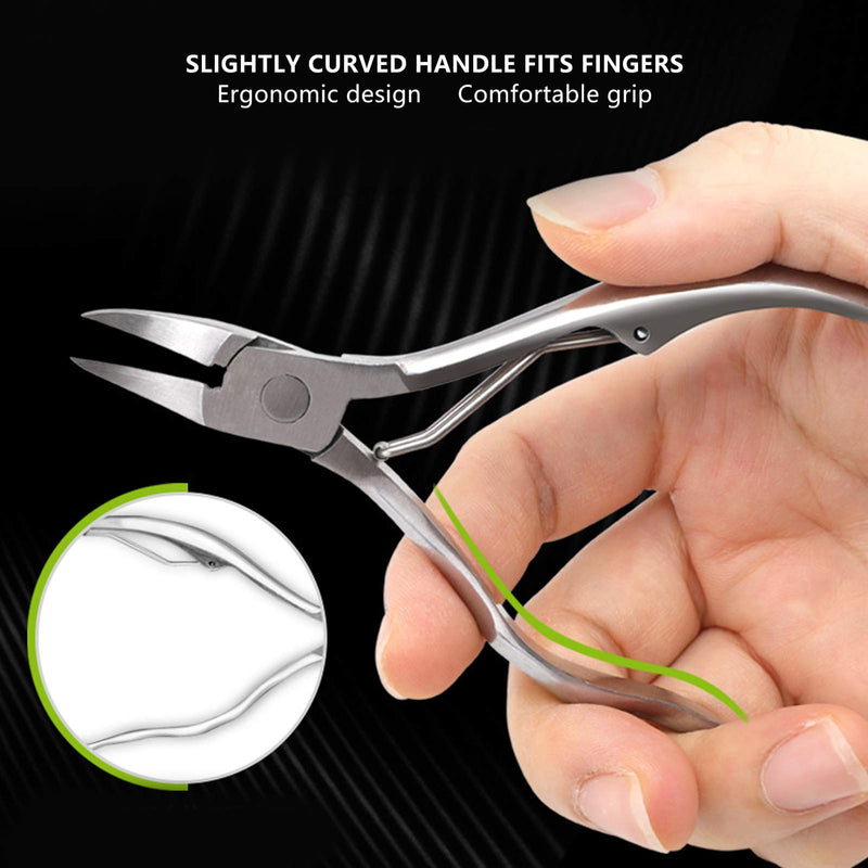 Cuticle Trimmer Nail Care Pliers Manicure Pedicure Tool Nail Care Cuticle Pusher Nail Cuticle Nippers Pedicure Tool(3 Piece Set of Wave Chick Nose Pliers) 3 Piece Set of Wave Chick Nose Pliers - BeesActive Australia