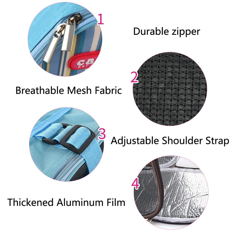 Small Animals Carrier Bag Hamster Portable Outgoing Bag for Rat Guinea Pig Hedgehog Chinchilla Squirrel - BeesActive Australia