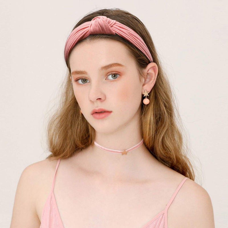 Haquno Headbands for Women 10 Packs Fabric Hair Band Accessories Elastic Head Wrap Cute Outdoor Hair Accessories - BeesActive Australia