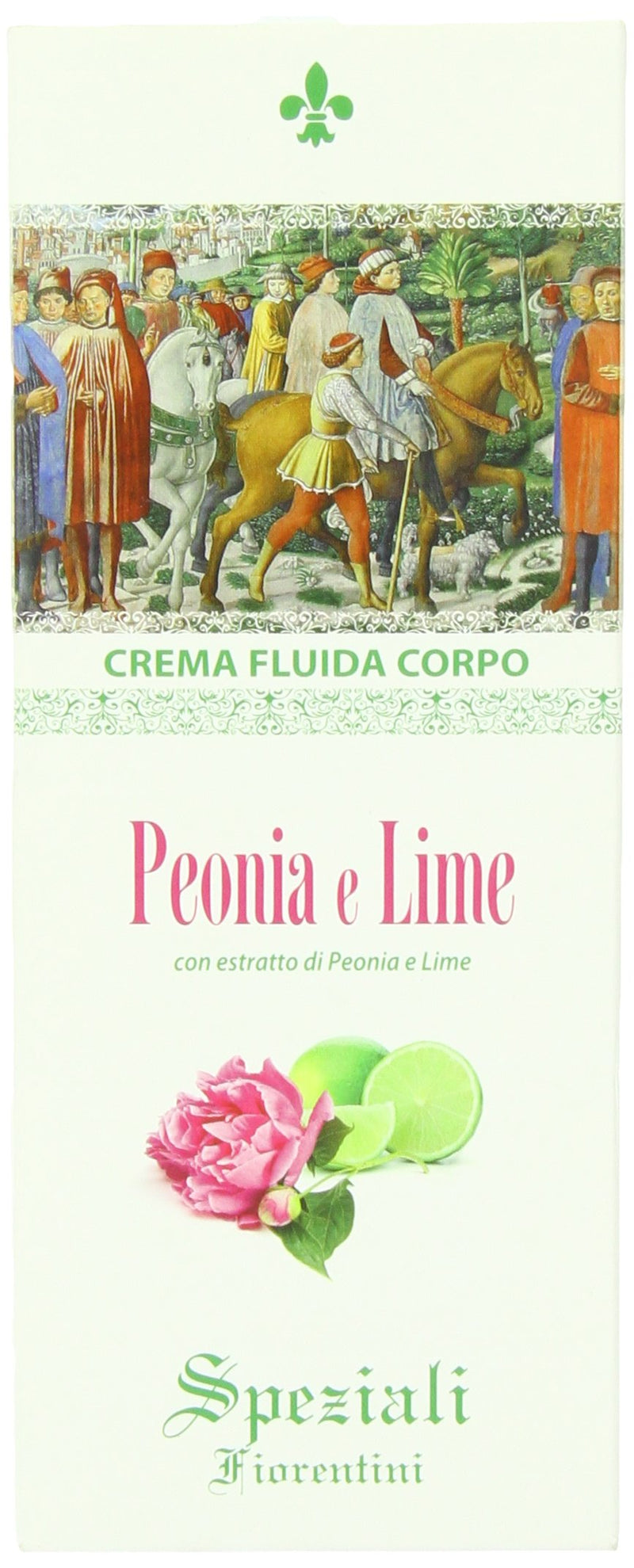 Speziali Fiorentini Body Cream, Peony and Lime, 6.5 Ounce - BeesActive Australia