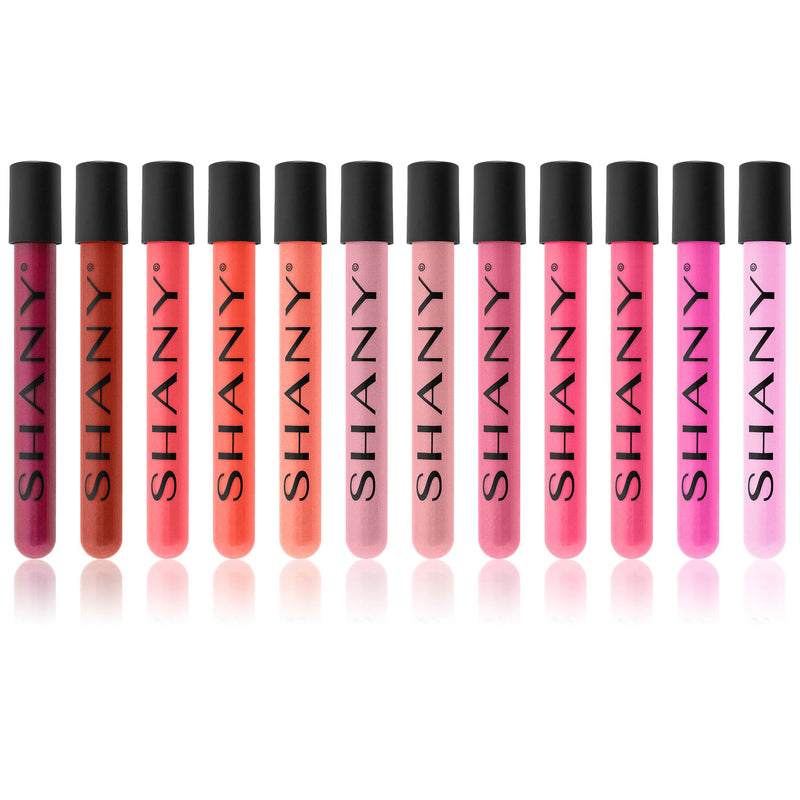 SHANY The Wanted Ones - 12 Piece Lip Gloss Set with Aloe Vera and Vitamin E - BeesActive Australia