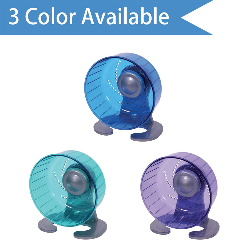 Petest Hamster Exercise Wheel, Silent Spinner Running Wheels for Small Animal, Hamster, Gerbils and Mice, Diameter 6.7 inch / 8.3 inch, Multiple Colors Available Green - BeesActive Australia