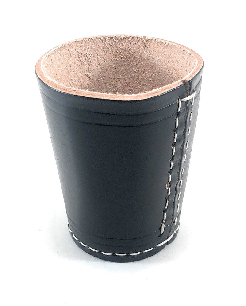 KSUC Supplies Original Leather Professional Black Dice Cup. - BeesActive Australia