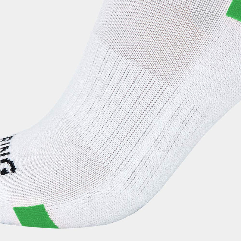 [AUSTRALIA] - BERING Women's Quarter Ankle Athletic Cushion Socks for Running Workout Work (6 Pairs) Shoe Size: 6-9 White 