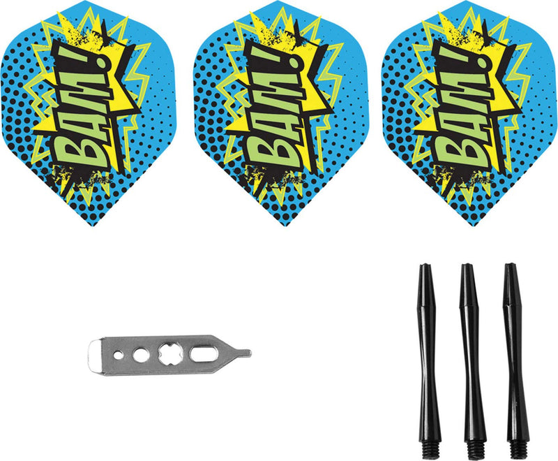 [AUSTRALIA] - Viper Comix Steel Tip Darts, 22 Grams Blue (BAM) 