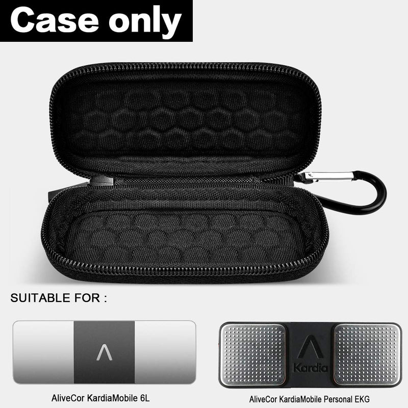 Case Compatible with AliveCor KardiaMobile Personal EKG| Kardia Mobile 6L EKG Device and Heart Monitor| Snap ECG Monitor for Apple and Android Device (Bag Only) - BeesActive Australia
