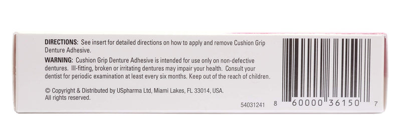 Cushion Grip - A Soft Pliable Thermoplastic Denture Adhesive for Refitting and Tightening 1 Oz (28 Grams) … - BeesActive Australia
