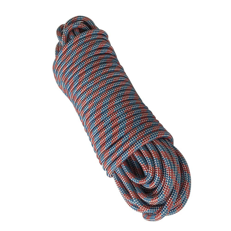DESERT & FOX Outdoor Emergency Rope,Camping Ropes Climbing Ropes Diameter 9mm 10m/20m/30m/50m Wear Resistant High Strength Hiking Accessory Tool Blue 10m/32.8ft - BeesActive Australia