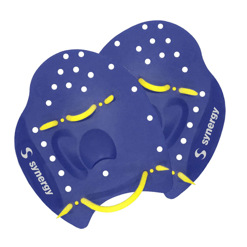 Synergy Hand Paddles for Swim Training Blue Small - BeesActive Australia