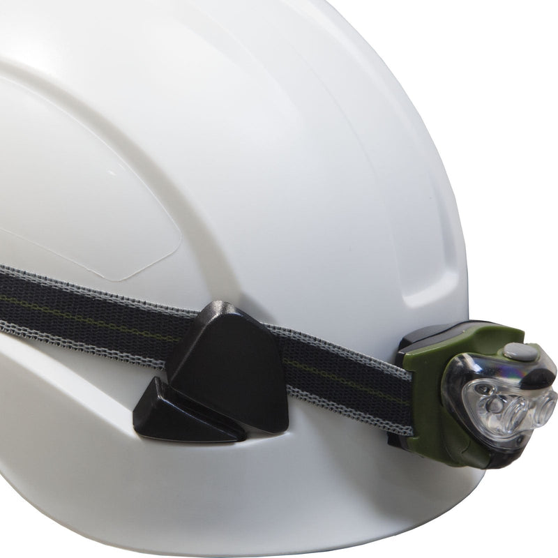 JORESTECH Hard Hat White ABS Work-At-Height and Rescue Slotted Helmet with 6-Point Adjustable Ratchet Suspension ANSI Z89.1-14 Certified For Work, Home, and General Headwear Protection HHAT-03 - BeesActive Australia