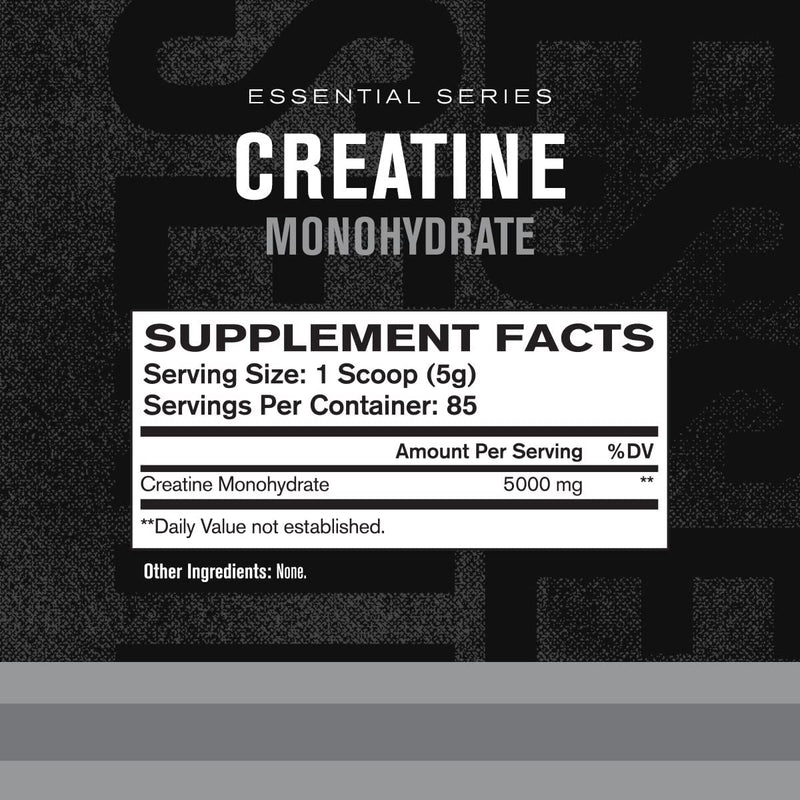Jacked Factory Creatine Monohydrate Powder 425g - Creatine Supplement for Muscle Growth, Increased Strength, Enhanced Energy Output and Improved Athletic Performance 85 Servings, Unflavored Powder - 85 Servings - BeesActive Australia
