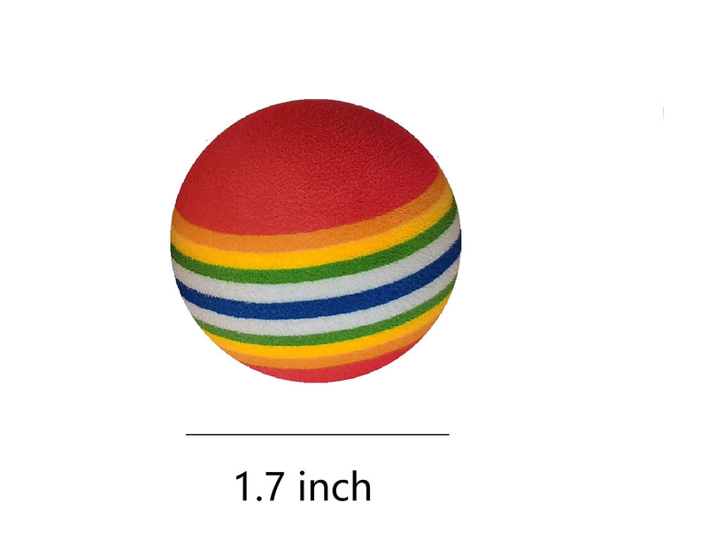 SHUYUE Colorful Soft Foam Rainbow Play Balls for Pet Dog and Cat 12 - BeesActive Australia