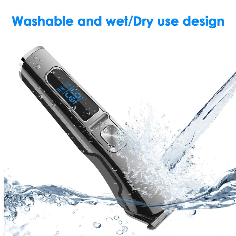 Ceenwes Beard Trimmer Hair Clippers Professional Mens Grooming Kit Cordless Waterproof Nose Trimmer Body Gifts for Men - BeesActive Australia
