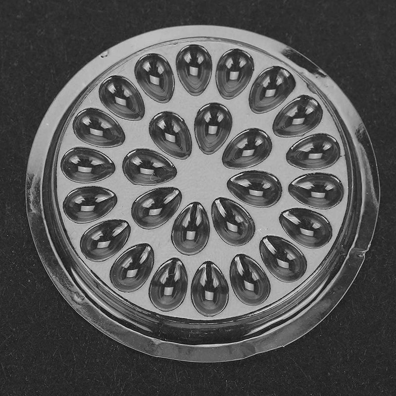 Eyelash Glue Holder 50pcs Disposable Eyelash Glue Holder Transparent Plastic Eye Lash Extension Glue Stand Pad - BeesActive Australia