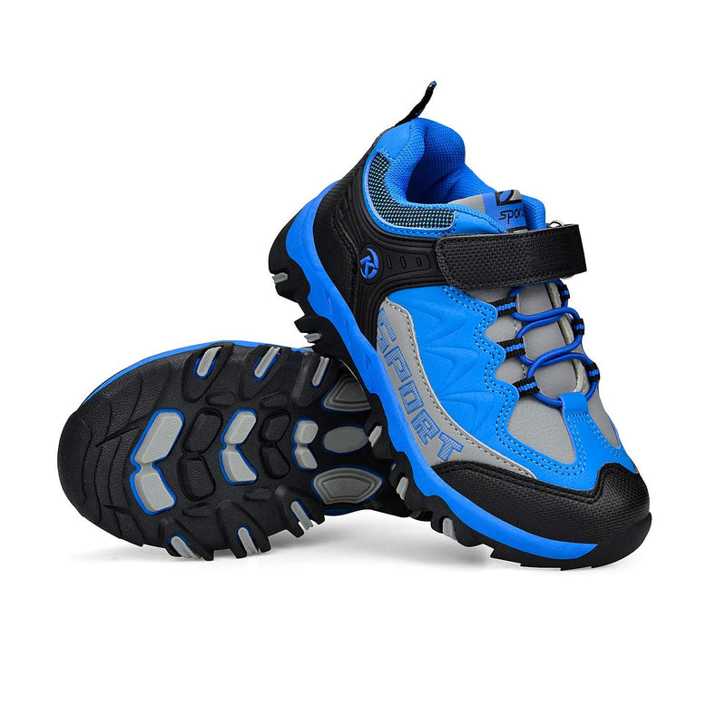 Biacolum Boys Girls Shoes Outdoor Hiking Waterproof Kids Sneaker 1 Little Kid Blue - BeesActive Australia