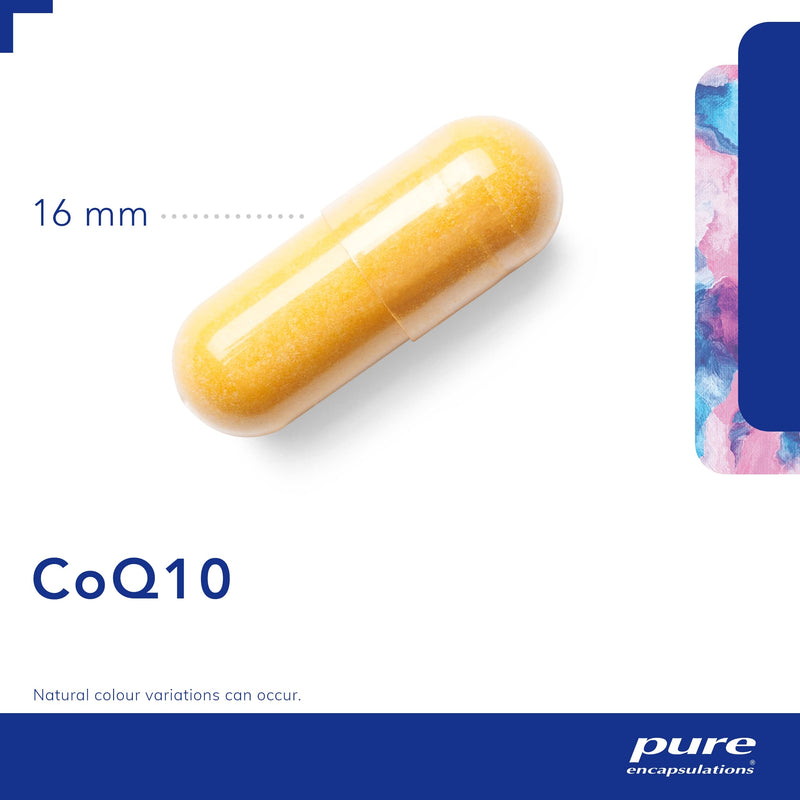 Pure Encapsulations - CoQ10 60mg - Natural and Bio-Identical Fermented Coenzyme Q10-60 Capsules - BeesActive Australia