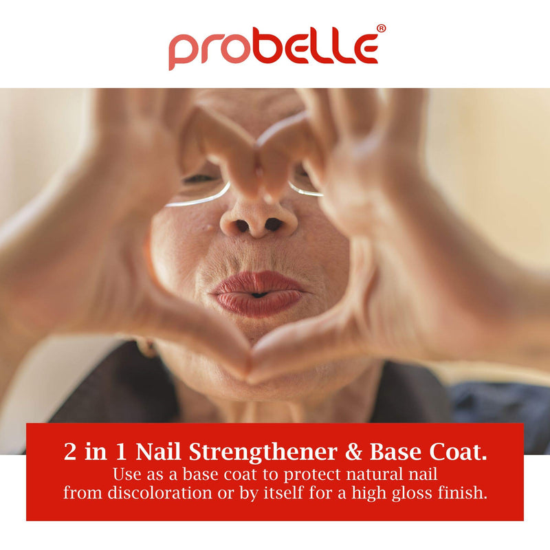 Probelle Nail Strengthener, Nail Strengthening Treatment, Nail Growth and Repair, Stops Peeling, Splits, Chips, Cracks, and Strengthens Nails - BeesActive Australia