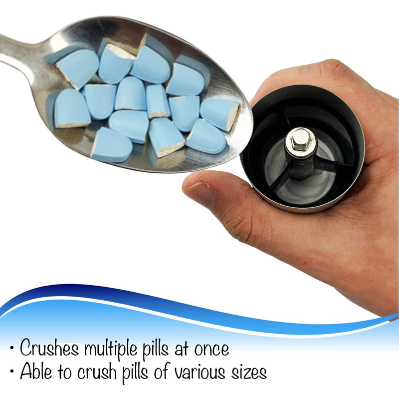 JFA Medical Pill Grinder/Crusher - Crushes Multiple Tablets/Pills into a fine Powder - BeesActive Australia