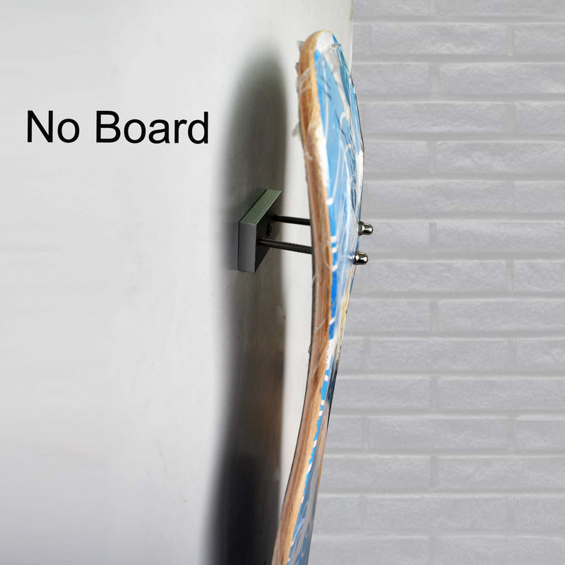 YYST Skateboard Floating Deck Display Skateboard Floating Wall Mount Long Board Wall Hanger- Patent Pending - Type A 1 - BeesActive Australia
