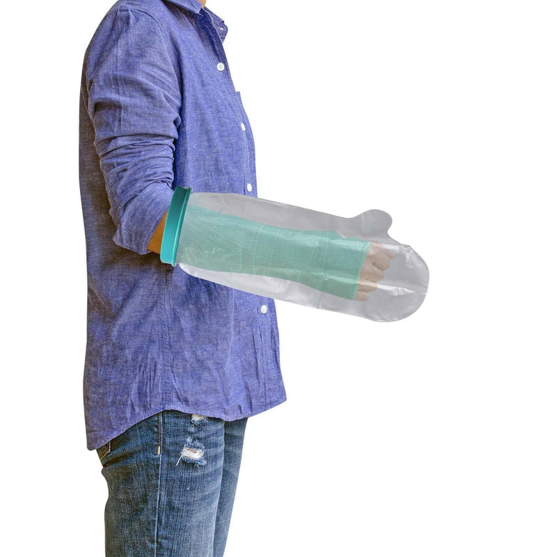 Waterproof Cast Cover Arm, Waterproof Arm Cover for Shower, Waterproof Cast Cover Arm Adult, Plaster Cast Waterproof Cover Arm for Bandages, Plasters, Waterproof Hand Cover for Shower, for Adult, Kids - BeesActive Australia