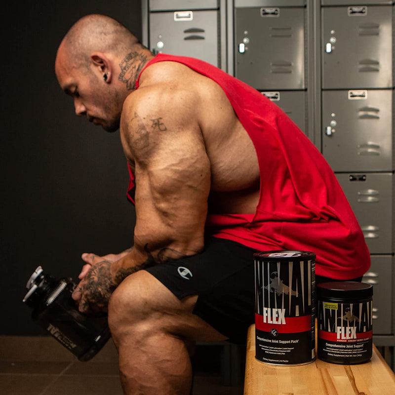 Animal Flex Powder � All-In-One Complete Joint Support Supplement�Contains Collagen, Turmeric Root, Curcumin, Glucosamine & Chondroitin � Helps Repair & Restore Joints � Blue Raspb. Flavour, 30 Scoops Blue Raspberry Flavour - BeesActive Australia