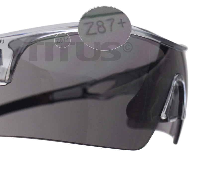 [AUSTRALIA] - Titus G20 All Sport Safety Glasses Shooting Eyewear Motorcycle Protection ANSI Z87+ Compliant With Pouch Pink Frame - Clear Lens 