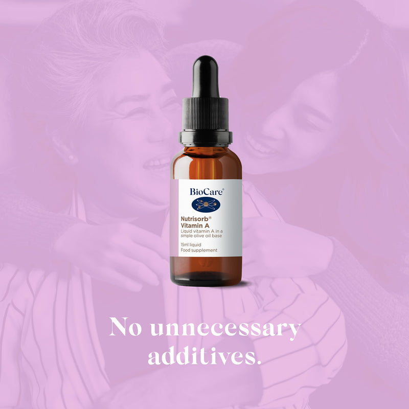 BioCare Nutrisorb Vitamin A | Helps Support Immunity, Healthy Skin and Vision - 15ml, 268 Days� Supply - BeesActive Australia