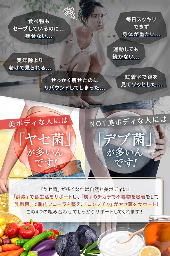 PURELAB 358 types of enzymes 1.5 trillion lactic acid bacteria Charcoal Kombucha Euglena Supplement (co-developed with a pharmaceutical company) Nutritional functional food Vitamin E Domestic production - BeesActive Australia
