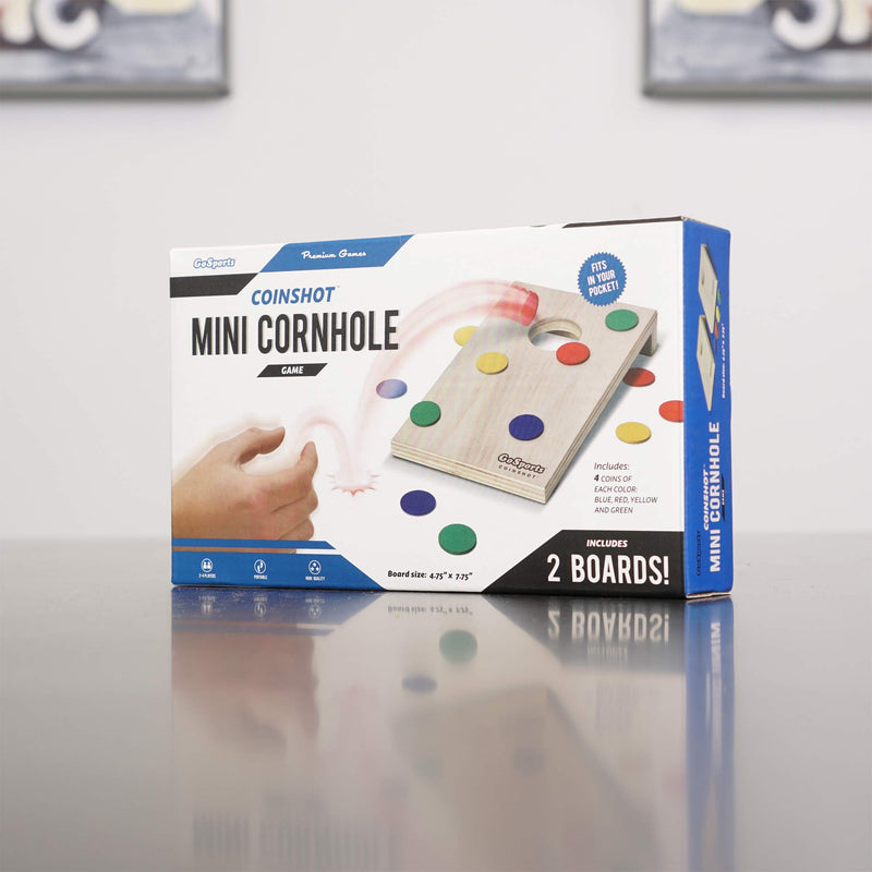 [AUSTRALIA] - GoSports Coinshot Mini Tabletop Cornhole Game Set 