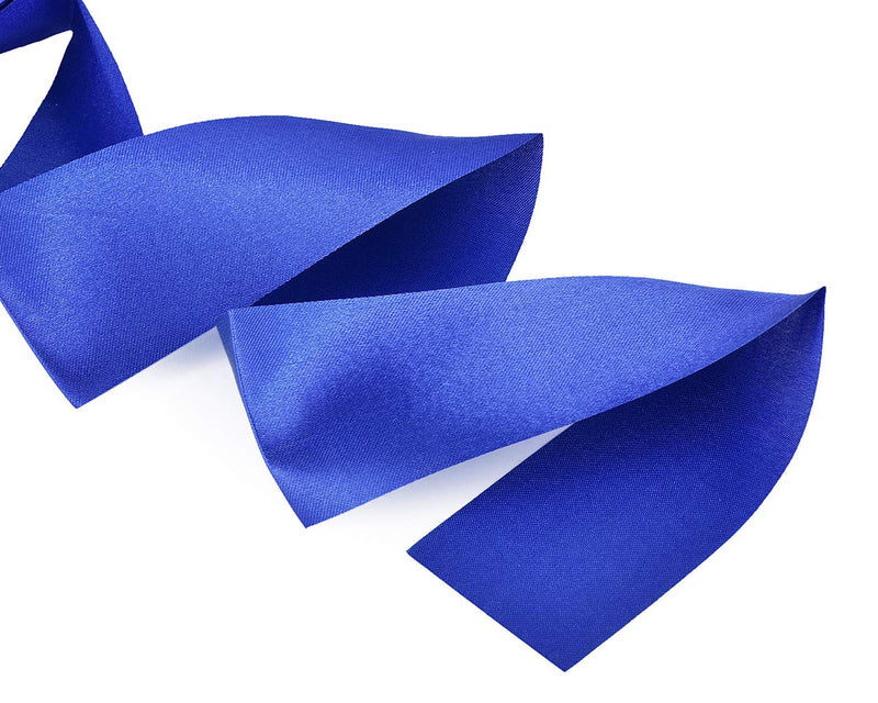 DS. DISTINCTIVE STYLE Dance Ribbons with Wands 4 Yards Long Rhythmic Gymnastics Ribbon Dance Streamer for Kids Baton Twirling Blue - BeesActive Australia