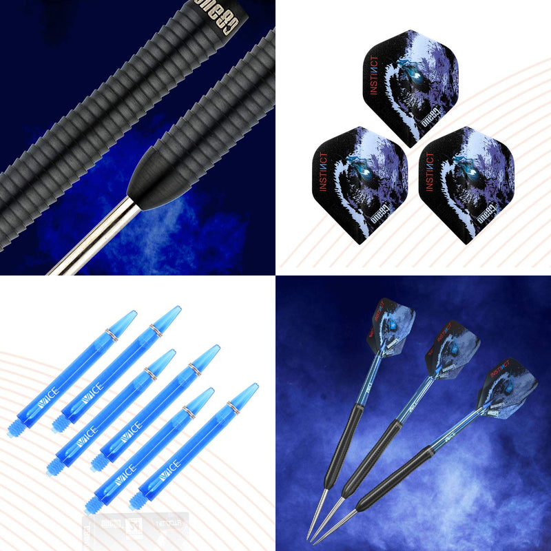 ONE80 90% Tungsten Steel Tip Darts Sets Chameleon, Night Hunter Professional Darts Set Velocity 24g - BeesActive Australia