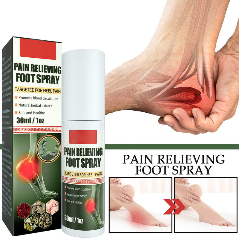 2pcs 30ml Foot Heel Pain Soreness Spray,Joint Soreness Spray, for Temporary Nerve Stress Relief in Hands and Feet, Topical Spray - BeesActive Australia