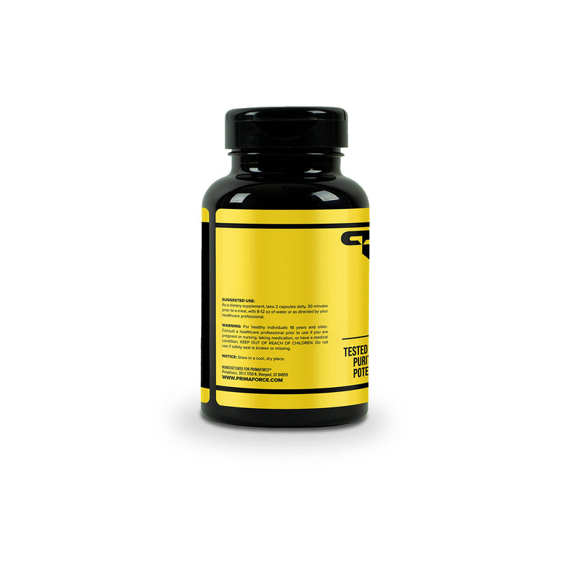 PrimaForce Cissus Quadrangularis Extract, - 120 Capsules, 1000mg per serving - Gluten Free, Non-GMO 120 Count (Pack of 1) - BeesActive Australia