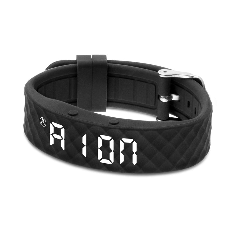 TabTime Vibrating Alarm Reminder Watch (Black) - with up to 10 Personal Alarms or Pill Reminders per Day Black Large - BeesActive Australia
