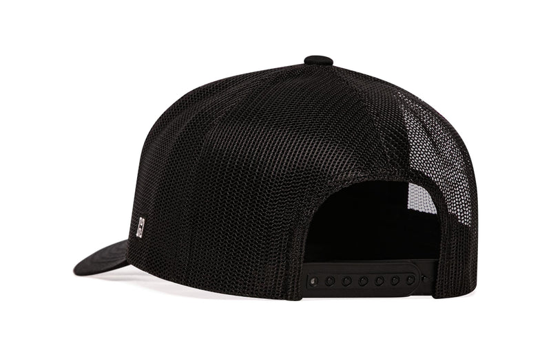 HAKA American Flag Hat, USA Trucker Hat for Men & Women, Adjustable Baseball Cap, Mesh Snapback, Durable Outdoor Hat Black Thin Blue Line (Grey Stripes) - BeesActive Australia