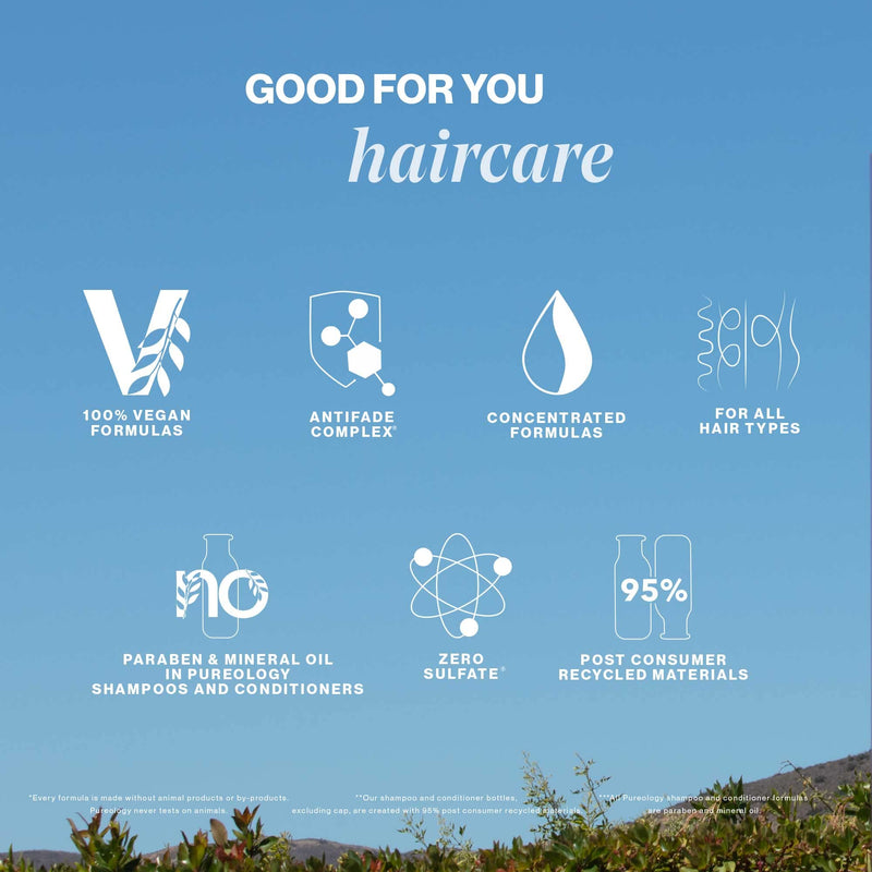 Pureology | Strength Cure | Strengthening Shampoo | For Damaged, Colour Treated Hair | Vegan | 266ml - BeesActive Australia