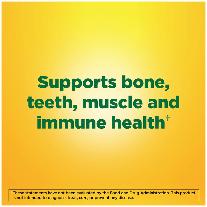 Nature Made Vitamin D3, 100 Softgels, Vitamin D 1000 IU (25 mcg) Helps Support Immune Health, Strong Bones and Teeth, & Muscle Function, 125% of the Daily Value for Vitamin D in One Daily Softgel - BeesActive Australia