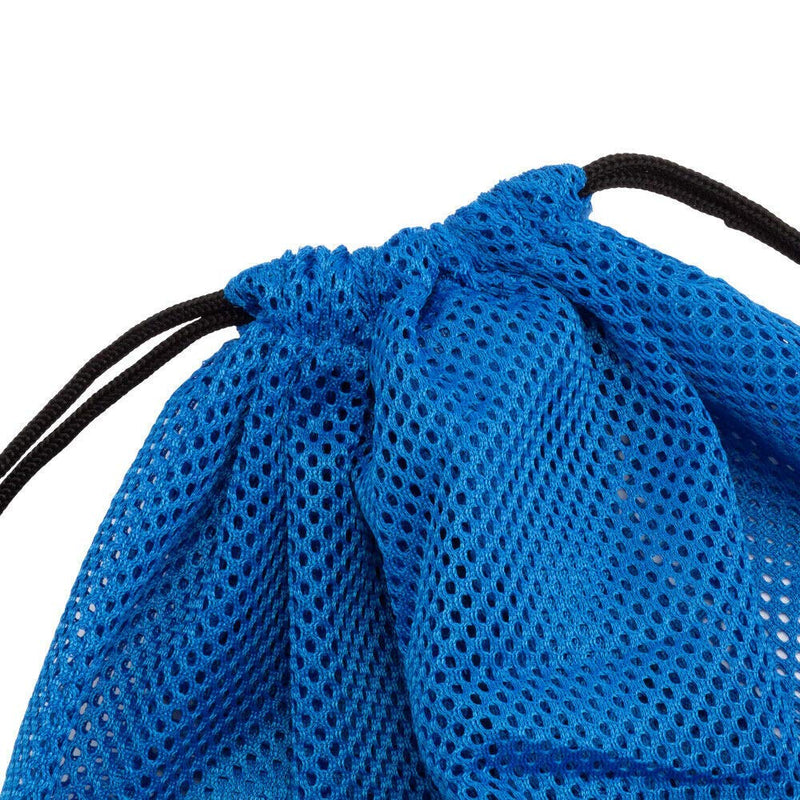 Mesh Drawstring String Backpack Bag with Inside Zipper Pocket for Toys, Sports Gym Gear, Clothes, Backpacking, Camping Gear, Beach, Swimming, Diving, Travel, Laundry (Black) Black - BeesActive Australia