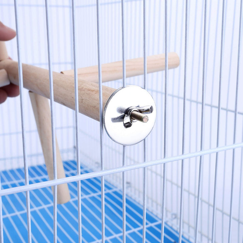 Mogoko Parakeet Perch Bird Natural Wood Stand,Parrot Cage Top Wooden Branches Standing Toys for Small Medium Parrots Conure Budgie Lovebirds - BeesActive Australia