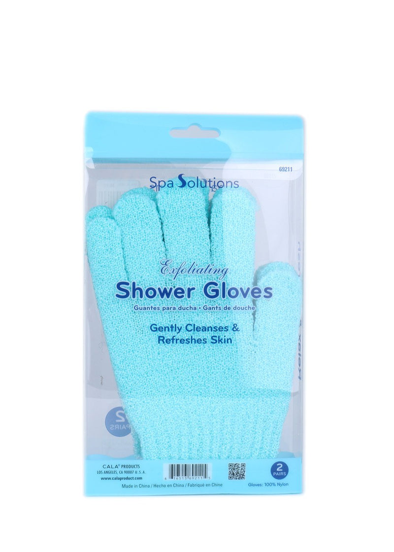 Cala Aqua exfoliating shower gloves - BeesActive Australia