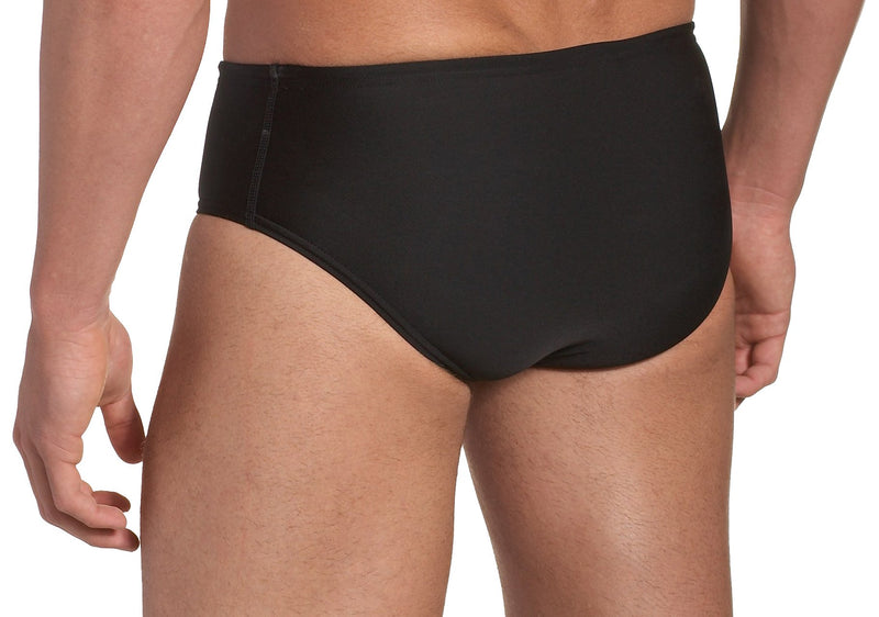 [AUSTRALIA] - Speedo Men's Swimsuit Brief Endurance+ Solid Adult 34 Speedo Black 