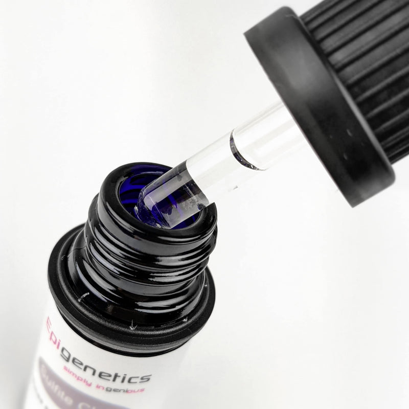 Sulfite Clear 5ml | 3% Food Grade Hydrogen Peroxide | Sulphite Remover Drops | Premium UV Blocking Miron Violet Glass & Pipette Dropper - BeesActive Australia