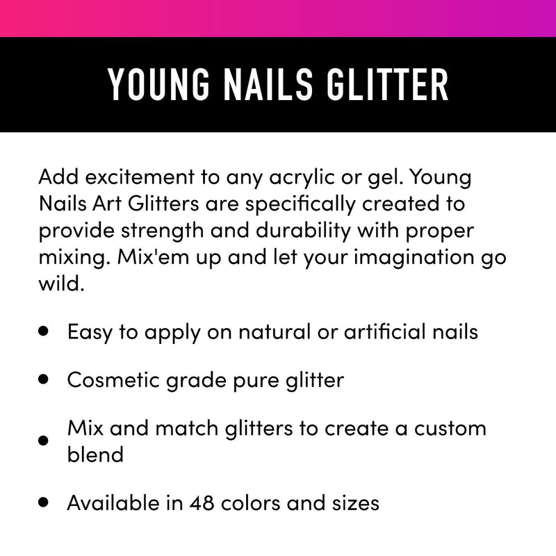 Young Nails Glitter, Hologram - BeesActive Australia